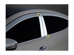 K850 Хромированные накладки на стойки дверей Hyundai Elantra/элантра 2010-2016 Kia Cerato/Серато 2013-2017