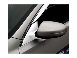 B426 Накладки на крепление боковых зеркал хром Kia Optima 2011 по н.в. (K5) - Автоаксессуары и тюнинг