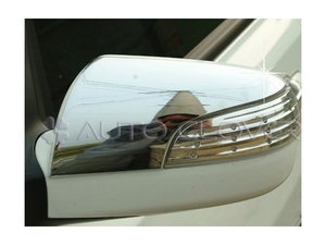 A378 Хромированные накладки на зеркала с поворотником KIA (киа) Sorento/Соренто 2006-2009 - Автоаксессуары и тюнинг