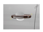 K790 Накладки ручек дверей карбон с хром вставкой для Hyundai i30 / Hyundai Elantra/элантра HD / Kia Soul/Соул / Kia Cerato/Серато