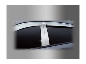 A977 Накладки на стойки дверей хромированные Kia Sportage/Спортаж (2010 по н.в.) - Автоаксессуары и тюнинг