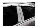 K851 Хромированные накладки на стойки дверей Kia Sportage/Спортаж SL 2010-2016