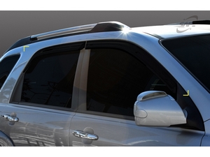 K901-060 Дефлекторы на боковые окна темные Kia Sportage/Спортаж 2004-2010 - Автоаксессуары и тюнинг