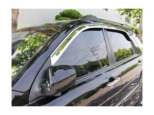 A430 Дефлекторы на окна хромированные KIA (киа) Sportage/Спортаж 2004-2009 - Автоаксессуары и тюнинг