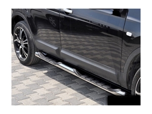 BB005-NQ Комплект алюминиевых порогов ARP DELUX Nissan Qashqai/кашкай +2/кашкай (2014 по н.в.) - Автоаксессуары и тюнинг