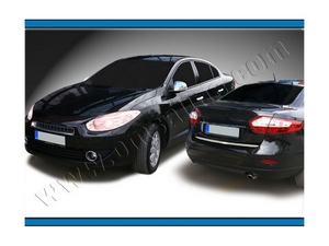 6113052 Стальная накладка на нижнюю кромку крышки багажника Renault Fluence/Флюенс 2010-2015 - Автоаксессуары и тюнинг