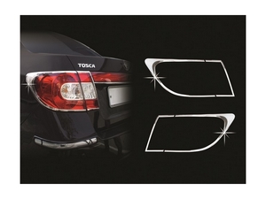 A741 хромированные оконтовки задних фонарей Chevrolet Epica - Автоаксессуары и тюнинг