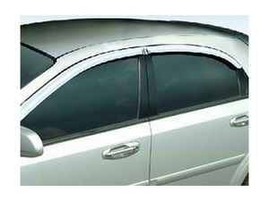 K686 Хромированные дефлекторы боковых окон Chevrolet Lacetti/лачети HB 2002-2008 - Автоаксессуары и тюнинг
