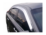 K661 Хромированные ветровики на боковые окна Chevrolet Lacetti/лачети Daewoo Gentra