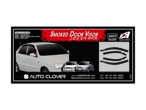 A037 Дефлекторы (ветровики) окон Chevrolet Lanos/ланос - Автоаксессуары и тюнинг