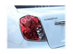 K557 Молдинги задних фонарей хром Chevrolet Lacetti/лачети Sedan / Daewoo Gentra 2014-2015