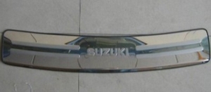 JMT Накладка на задний бампер, нерж., с логотипом SUZUKI (сузуки) SX 4 06-/10- - Автоаксессуары и тюнинг