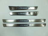 JMT Накладки на дверные пороги с логотипом и LED подсветкой, нерж. LIFAN X60 12-