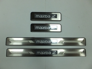 JMT Накладки на дверные пороги с логотипом и LED подсветкой, нерж. MAZDA (мазда) 2 07- - Автоаксессуары и тюнинг