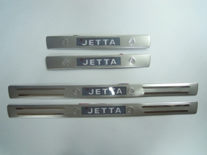 JMT Накладки на дверные пороги с логотипом и LED подсветкой, нерж. VW Jetta/джетта VI 11- - Автоаксессуары и тюнинг