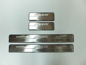 JMT Накладки на дверные пороги с логотипом, нерж. FORD (форд) Focus/фокус III 11- - Автоаксессуары и тюнинг