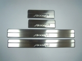 JMT Накладки на дверные пороги с логотипом, нерж. HONDA (хонда) Accord/Аккорд 05-08