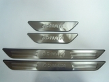 JMT Накладки на дверные пороги с логотипом, нерж. HYUNDAI (хендай) Sonata 10-12