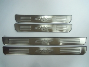 JMT Накладки на дверные пороги с логотипом, нерж. MAZDA (мазда) CX-7/CX 7 07-/10- - Автоаксессуары и тюнинг