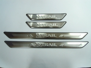 JMT Накладки на дверные пороги с логотипом, нерж. NISSAN (ниссан) X-Trail 07-/11- - Автоаксессуары и тюнинг