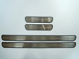 JMT Накладки на дверные пороги с логотипом, нерж. SUBARU (субару) XV 12-