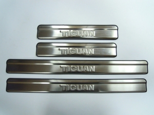 JMT Накладки на дверные пороги с логотипом, нерж. VW Tiguan/тигуан 08-/11- - Автоаксессуары и тюнинг