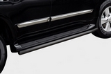 Lexus Защита штатного порога 60 мм черная LEXUS (лексус) LX570 12-