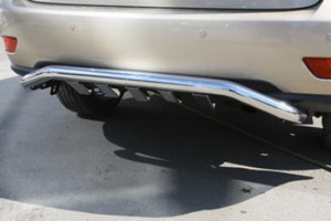 Lexus Защита заднего бампера 60 мм c элементами из профильной трубы LEXUS (лексус) RX350 09-11 - Автоаксессуары и тюнинг