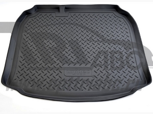 Norplast Коврик багажника (полиуретан) , чёрный AUDI (ауди) A3 08-12 - Автоаксессуары и тюнинг