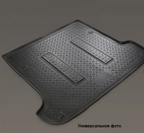Norplast Коврик багажника (полиуретан) , чёрный AUDI (ауди) Q7 06-/09-