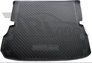 Norplast Коврик багажника (полиуретан) , чёрный (сложенный 3 ряд) NISSAN (ниссан) Pathfinder 14- - Автоаксессуары и тюнинг