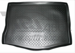 Norplast Коврик багажника (полиуретан) , чёрный (сложенный 3 ряд) VOLVO (вольво) XC90 15- - Автоаксессуары и тюнинг