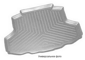 Norplast Коврик багажника (полиуретан) , серый AUDI (ауди) Q3 11- - Автоаксессуары и тюнинг