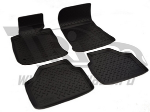 Norplast Коврики салона (полиуретан) , чёрные BMW (бмв) X5/X6 07- - Автоаксессуары и тюнинг