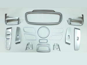 OEM-Tuning Комплект накладок во внутренний интерьер, 17 частей, ABS хром KIA (киа) Sorento/Соренто Prime 15- - Автоаксессуары и тюнинг