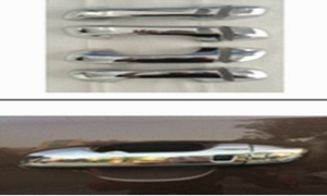 OEM-Tuning Накладки на дверные ручки, 8 частей KIA (киа) Sportage/Спортаж 16- - Автоаксессуары и тюнинг