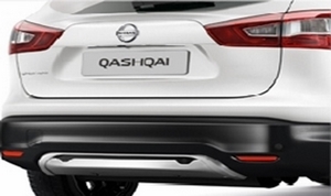 OEM-Tuning Задняя декоративная накладка для а/м со штатными датчиками парковки NISSAN (ниссан) Qashqai/кашкай +2/кашкай 14- - Автоаксессуары и тюнинг