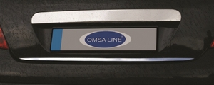 Omsa_Line Накладка нижней кромки крышки багажника, нерж. PEUGEOT (пежо) 207 06- - Автоаксессуары и тюнинг