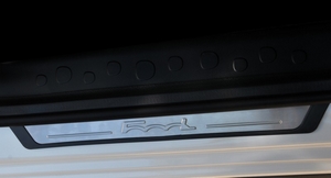 Omsa_Line Накладки на дверные пороги, нерж, 2 части FIAT (фиат) 500 08- - Автоаксессуары и тюнинг