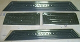 Omsa_Line Накладки на дверные пороги, нерж, 4 части VW T5 Caravelle 03-/10-