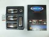 Omsa_Line Накладки на дверные ручки, нерж., 4 двери ( 5 шт.) FORD (форд) Transit/транзит 06-13