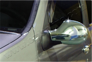 Omsa_Line Накладки на зеркала, 2 части (Abs хром) RENAULT (рено) Clio/Клио III 09- - Автоаксессуары и тюнинг