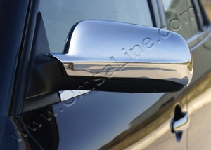 Omsa_Line Накладки на зеркала, 2 части (Abs хром) SKODA (шкода) Superb/Суперб 04-08 - Автоаксессуары и тюнинг