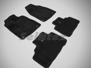 Seintex Коврики салона текстильные 3D, чёрные ACURA MDX 14-16 - Автоаксессуары и тюнинг