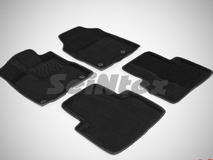 Seintex Коврики салона текстильные 3D, чёрные ACURA RDX 14-16 - Автоаксессуары и тюнинг