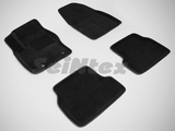 Seintex Коврики салона текстильные 3D, чёрные FORD (форд) Focus/фокус 08-10