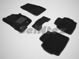 Seintex Коврики салона текстильные 3D, чёрные FORD (форд) Mondeo/мондео 14-