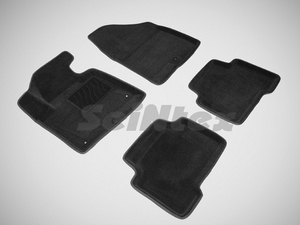 Seintex Коврики салона текстильные 3D, чёрные HYUNDAI (хендай) Santa FE 12-15 - Автоаксессуары и тюнинг