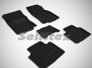 Seintex Коврики салона текстильные 3D, чёрные NISSAN (ниссан) X-Trail 14- - Автоаксессуары и тюнинг