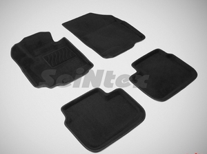 Seintex Коврики салона текстильные 3D, чёрные SUZUKI (сузуки) SX 4 06-/10- - Автоаксессуары и тюнинг